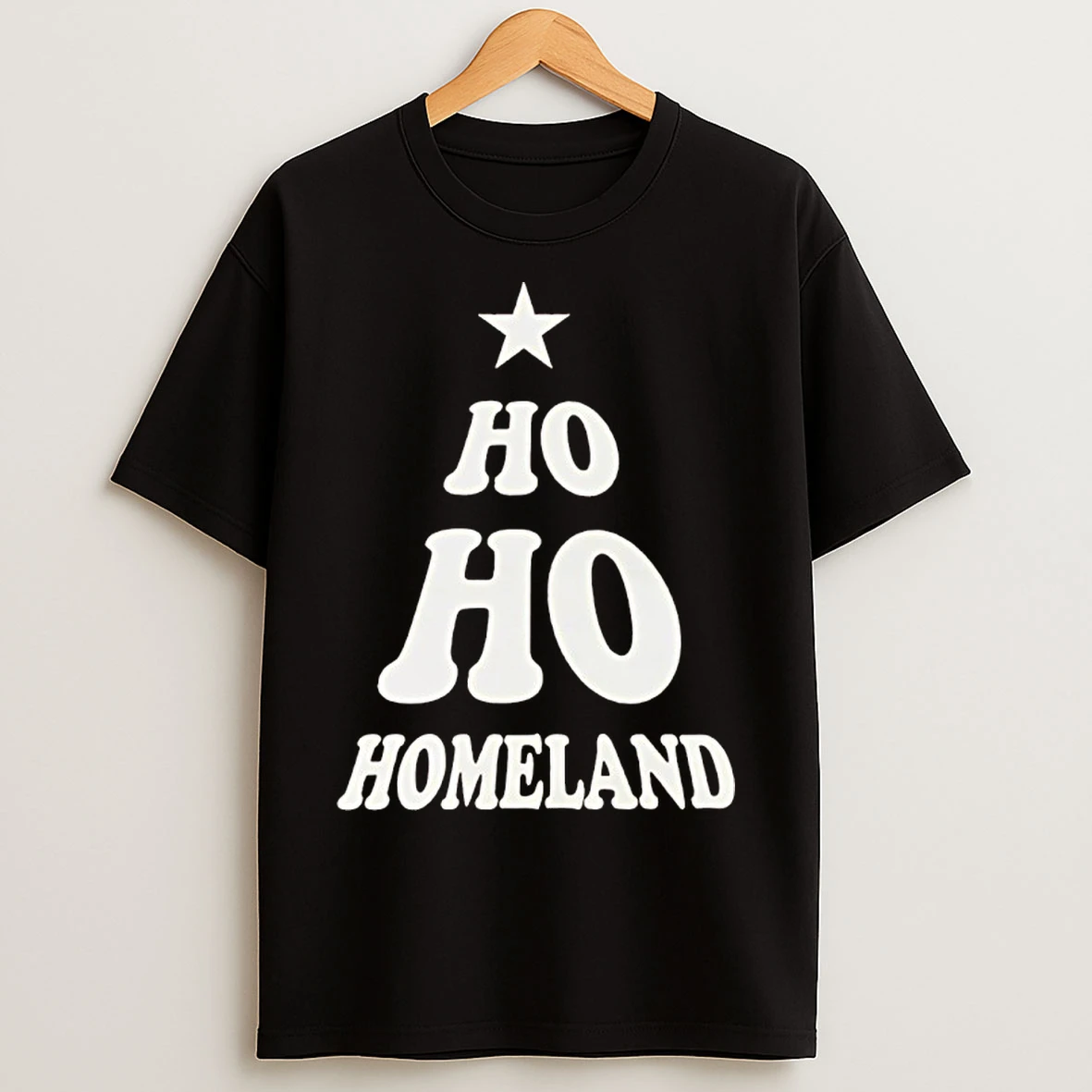 Classic Hoho Homeland Star Christmas 2025 T Shirts