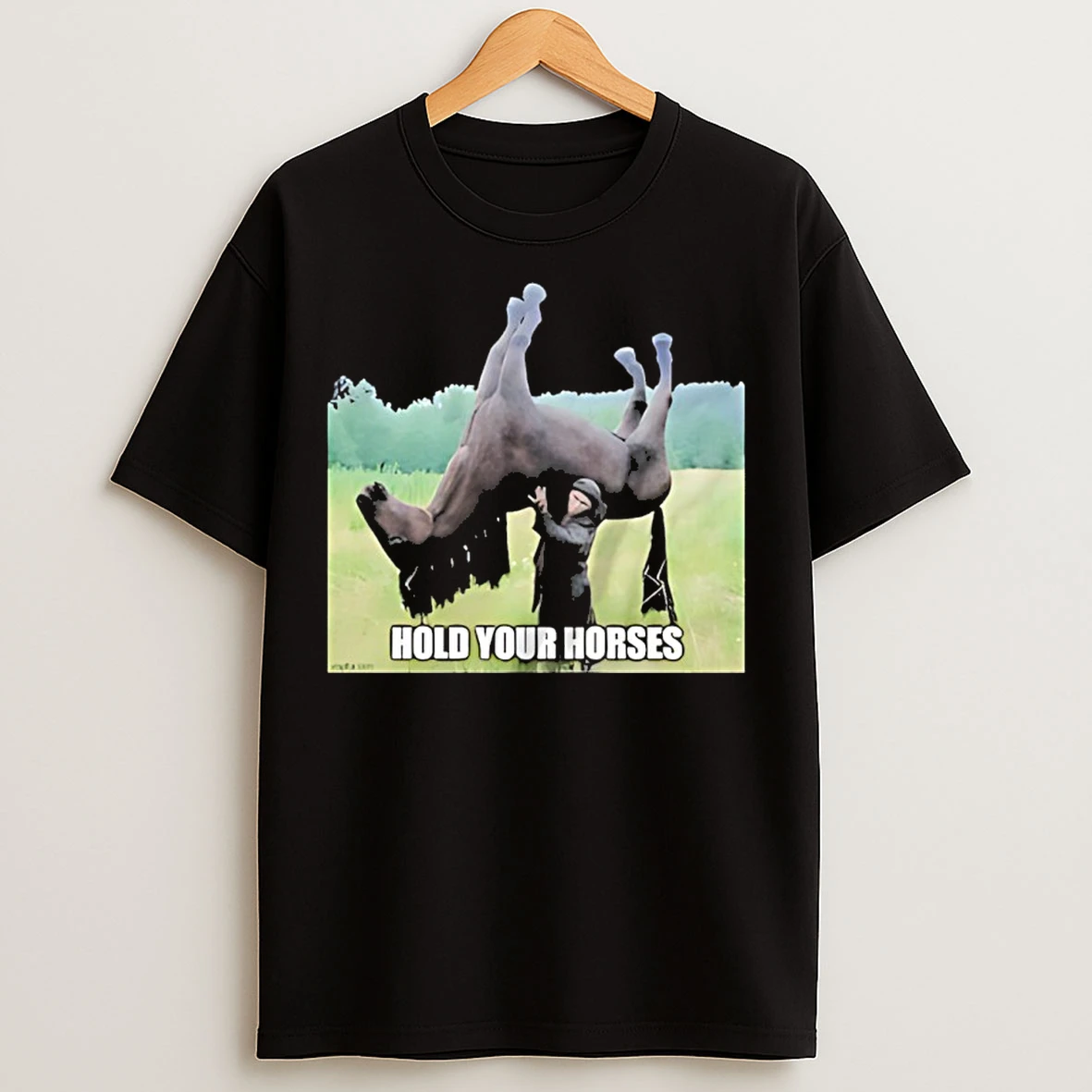 Classic Hold Your Horses T Shirts