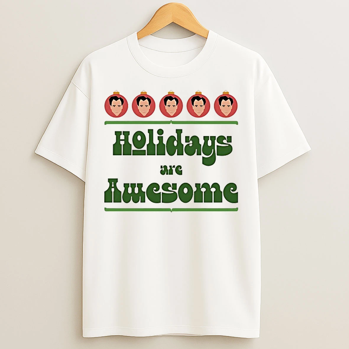 Classic Holidays Are Awesome Christmas T Shirts