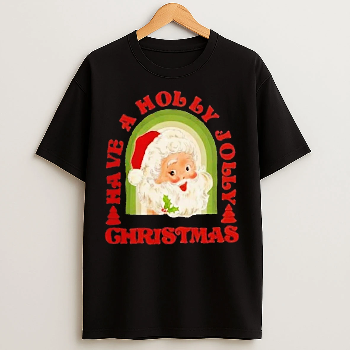 Classic Holly Jolly Christmas Santa 25 T Shirts