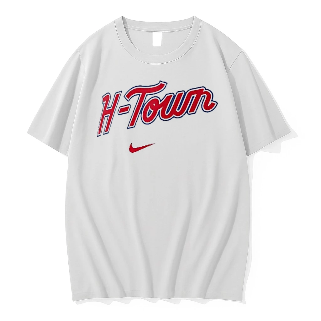 Classic Houston Rockets Nike 2025 2026 Nba City Edition Logo T Shirts