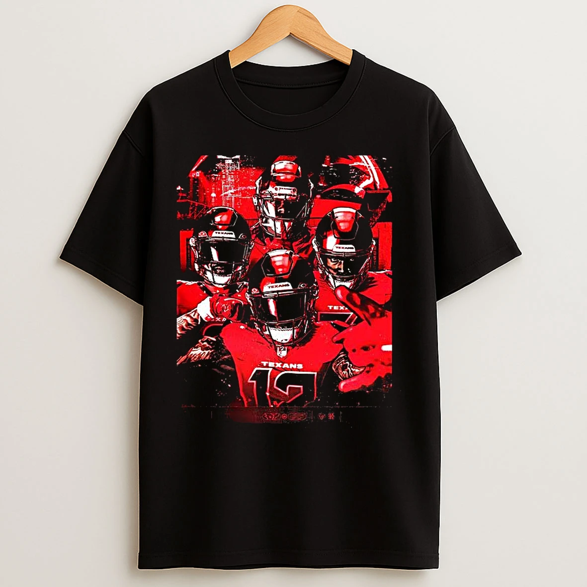 Classic Houston Texans Nfl Paint The City Red T Shirts