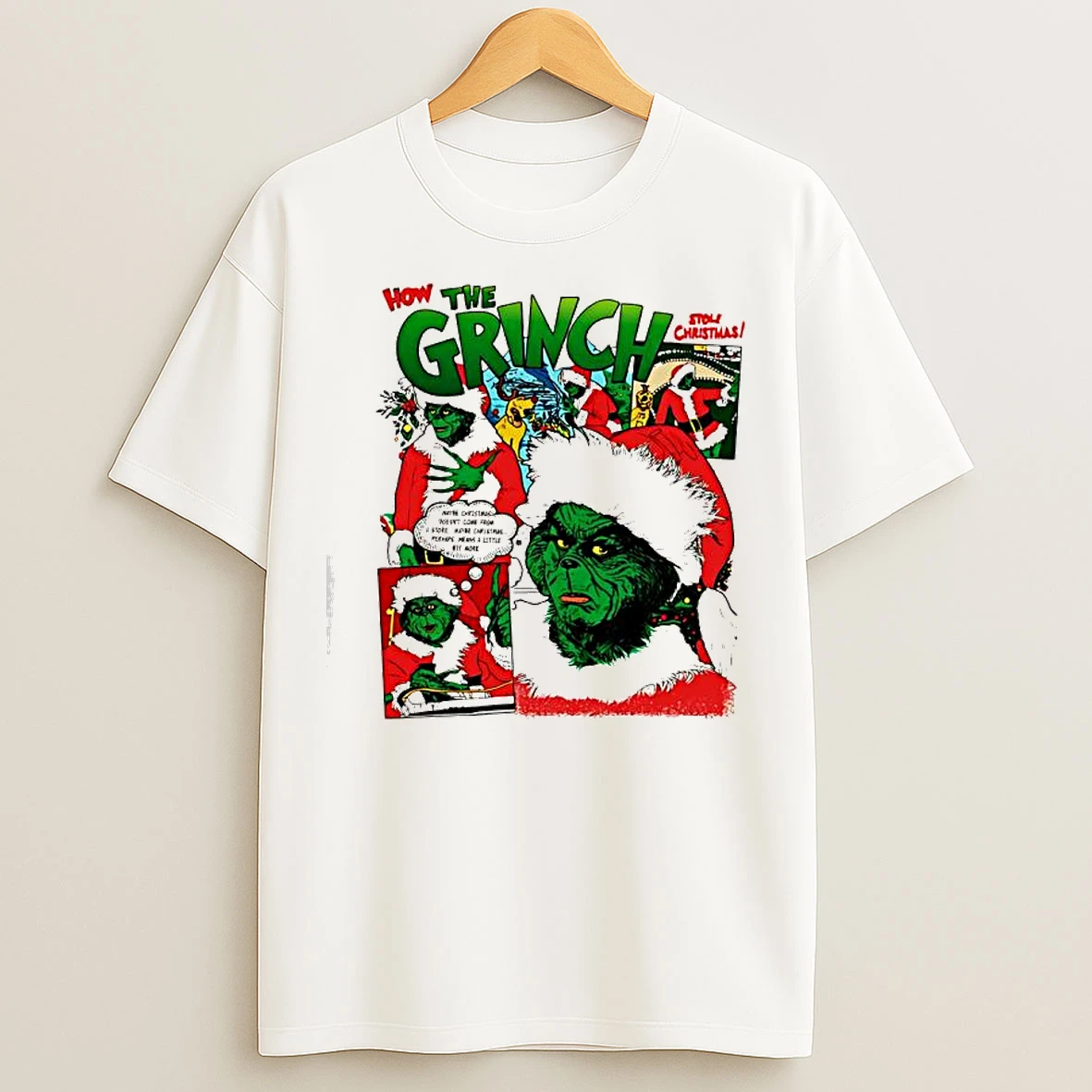 Classic How The Grinch Stole Christmas Story T Shirts