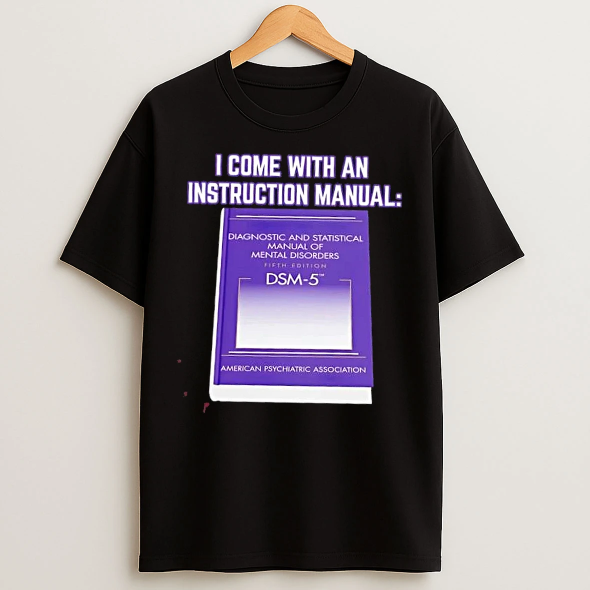 Classic I Come With An Instruction Manual Book T Shirts