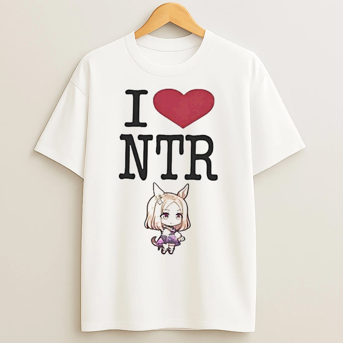 Classic I Love Ntr Chibi T Shirts
