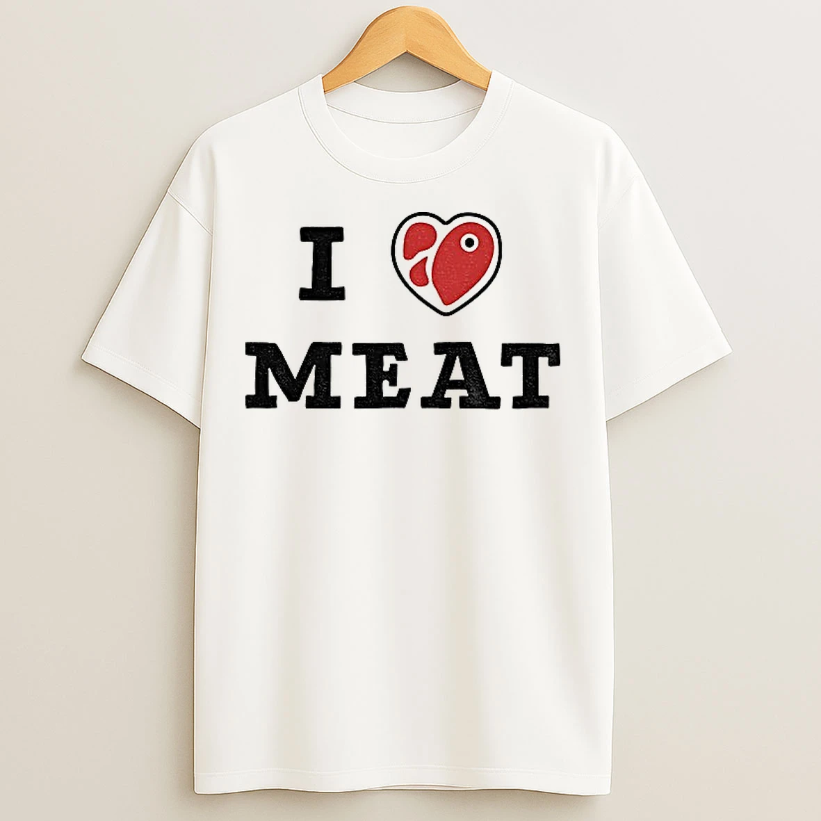 Classic I Love Meat T Shirts