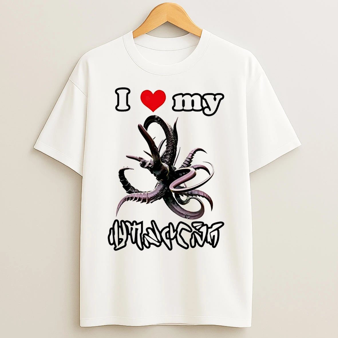 Classic I Love My Alien T Shirts