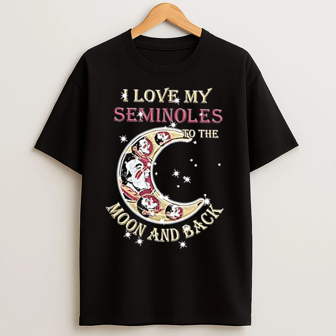 Classic I Love My Florida State Seminoles To The Moon And Back T Shirts