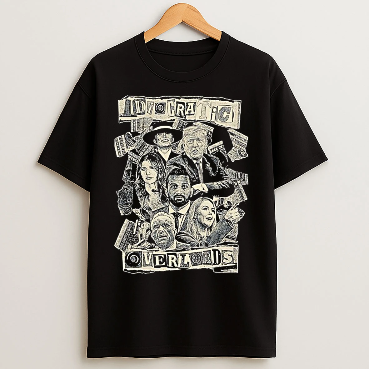 Classic Idiocracy Overlords Trump Team Vintage T Shirts