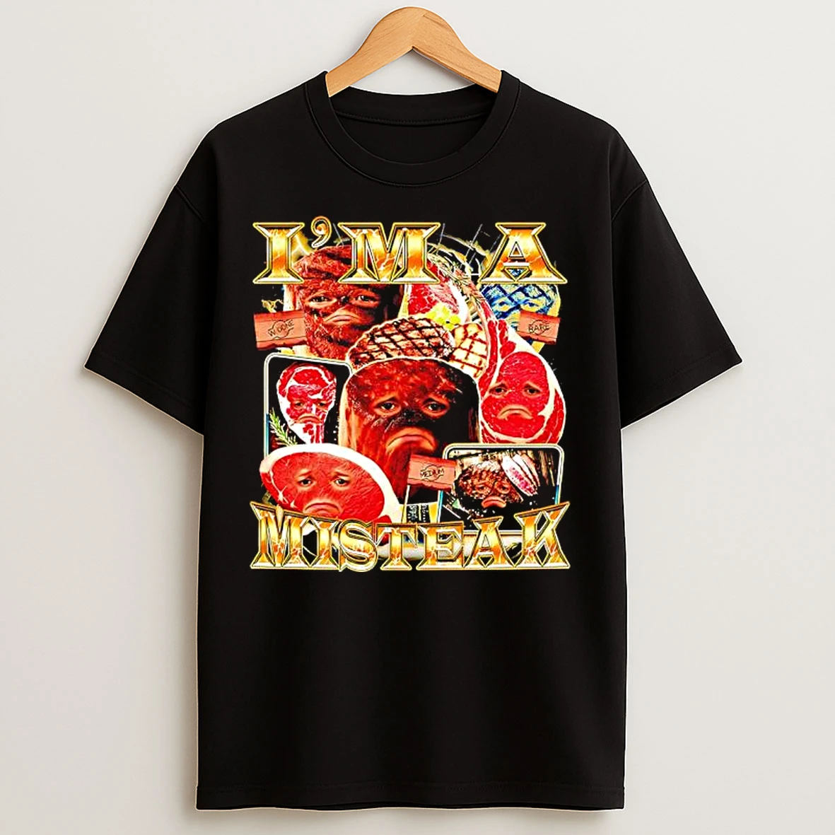 Classic Im A Misteak Various Cuts Of Meat Graphic T Shirts
