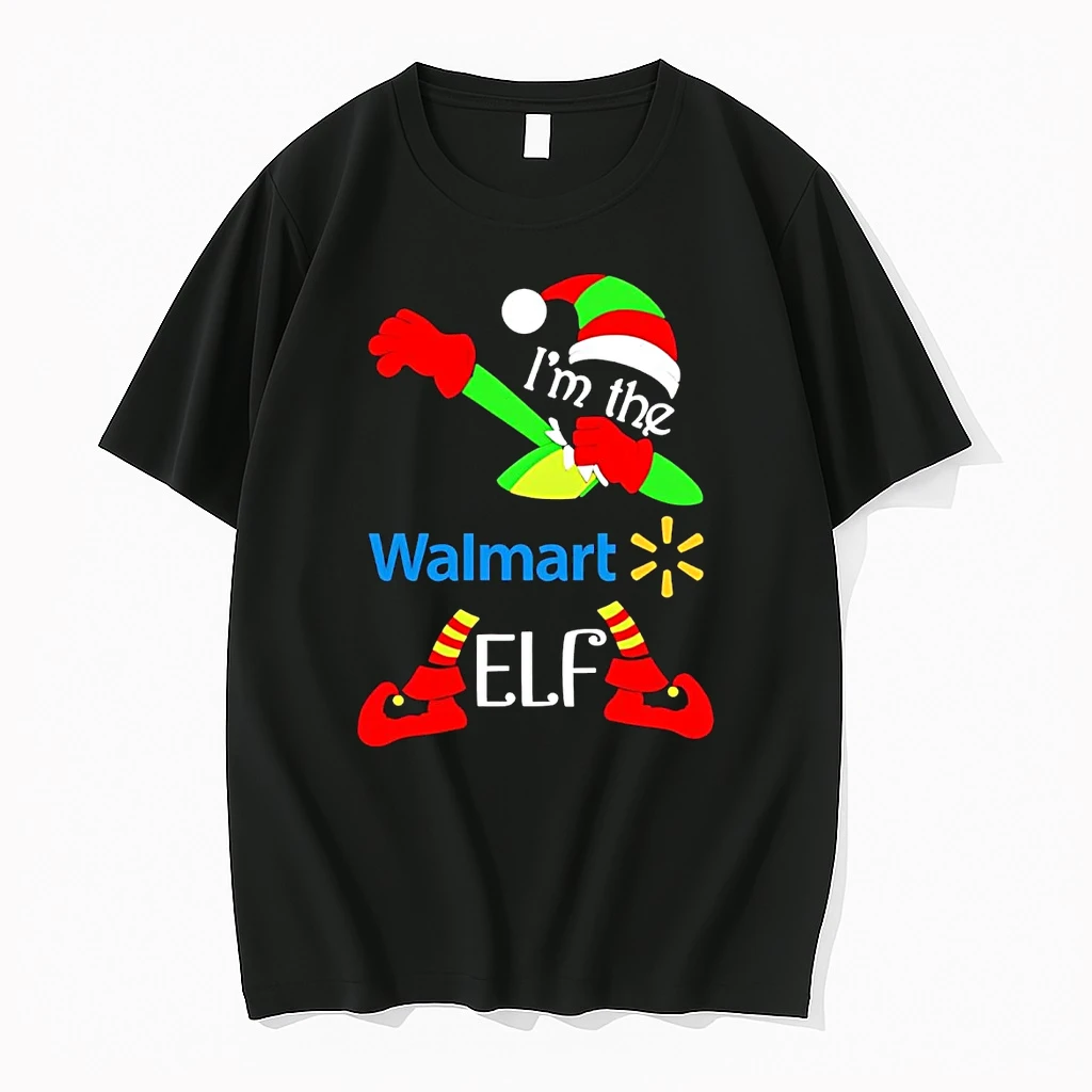 Classic Im The Walmart Elf Dabbing Christmas T Shirts