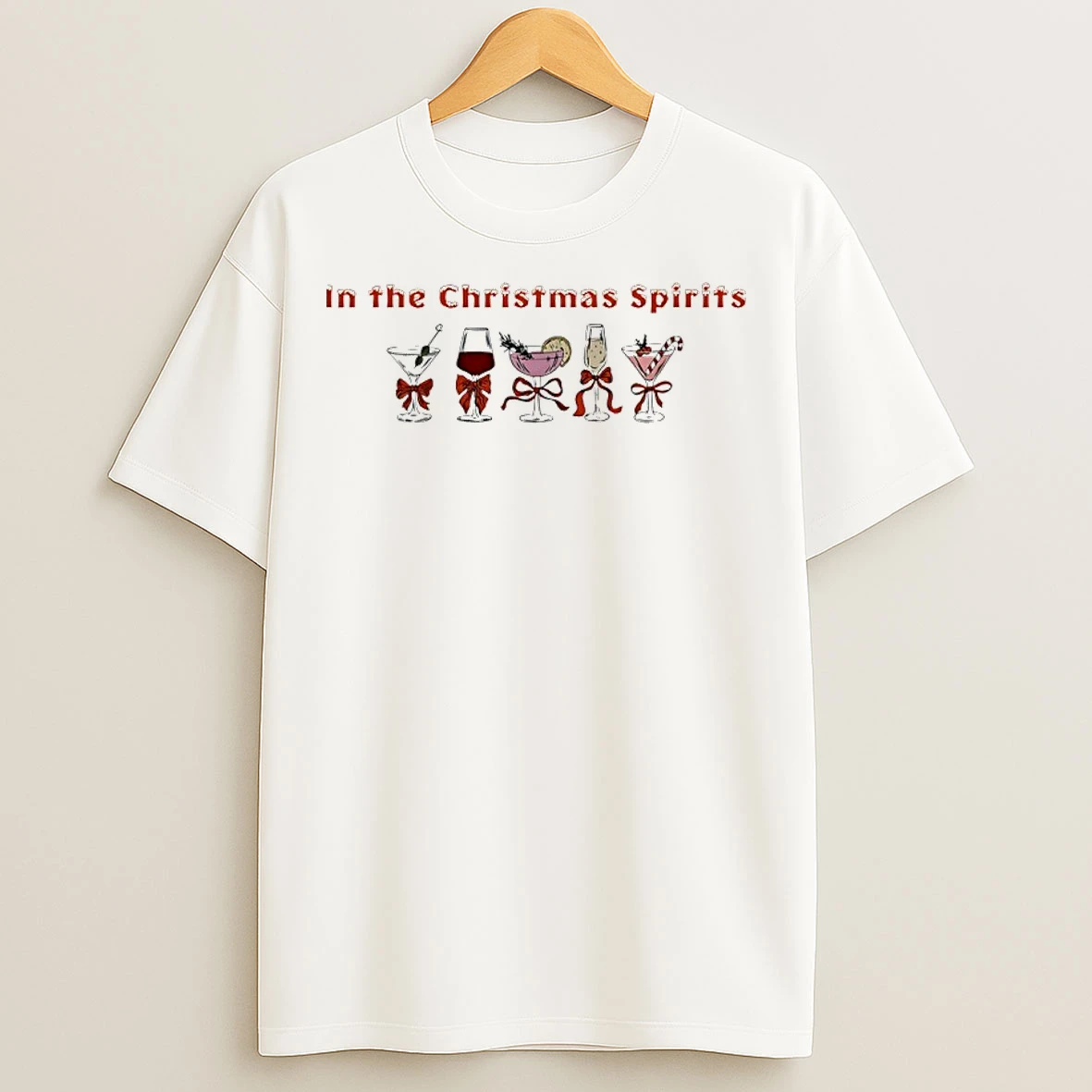 Classic In The Christmas Spirits T Shirts