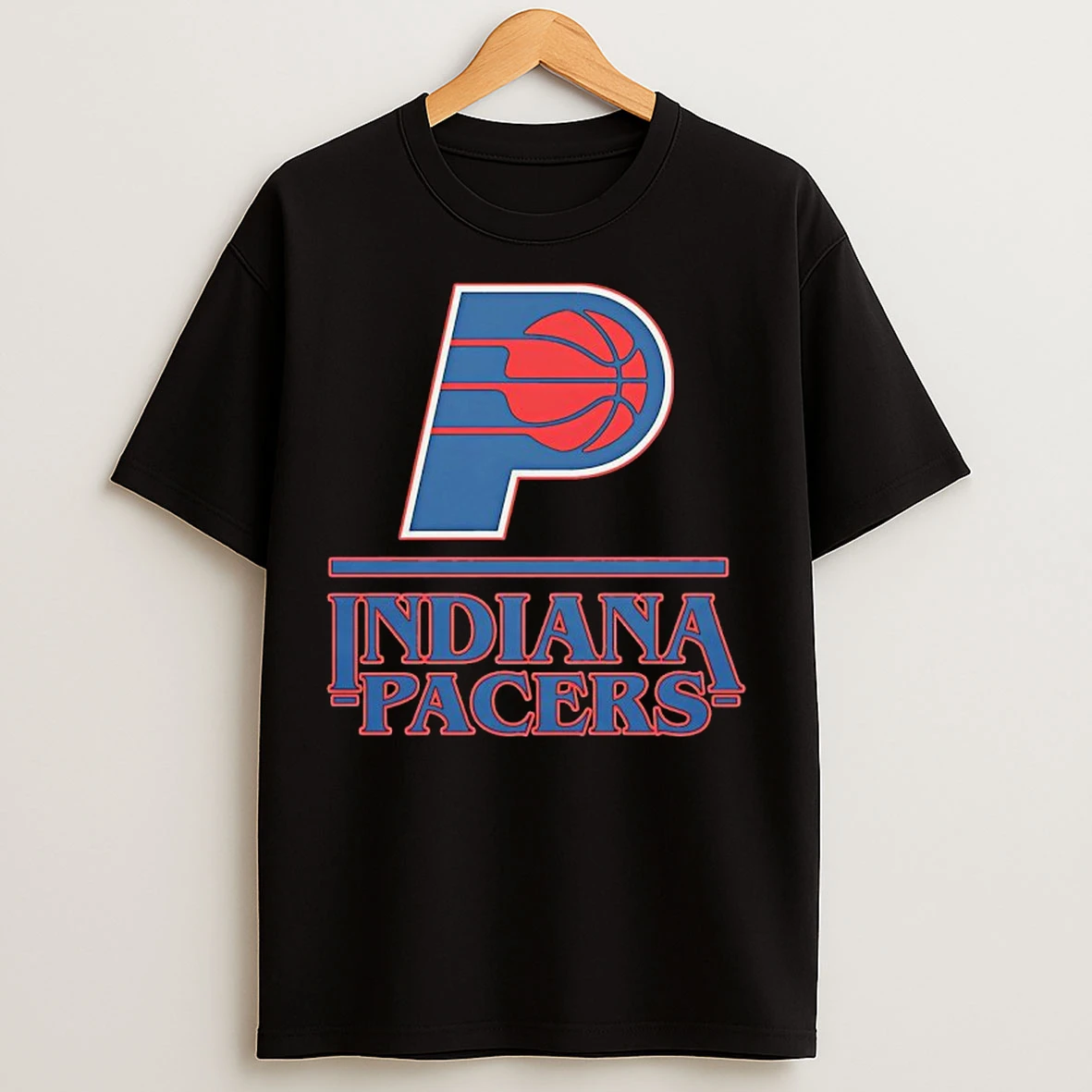 Classic Indiana Pacers Basketball Logo T Shirts