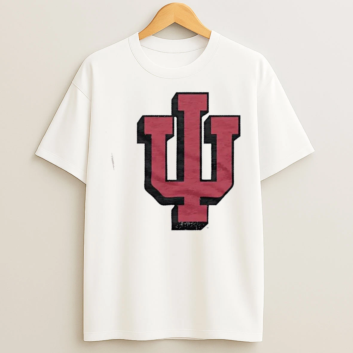 Classic Indiana University Block Iu Logo T Shirts
