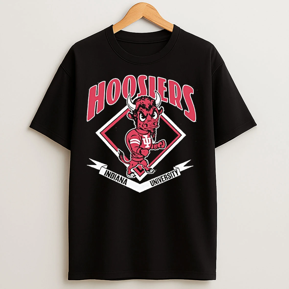 Classic Indiana University Hoosiers Bison T Shirts
