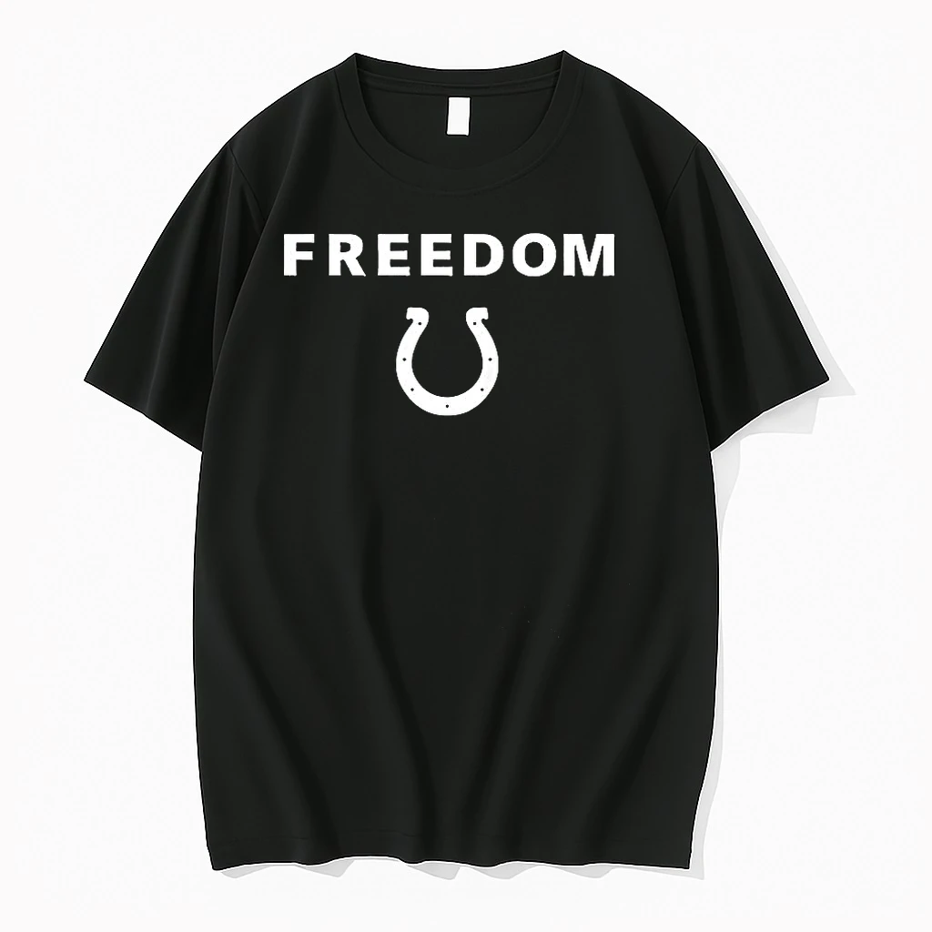 Classic Indianapolis Colts Football Freedom Logo T Shirts