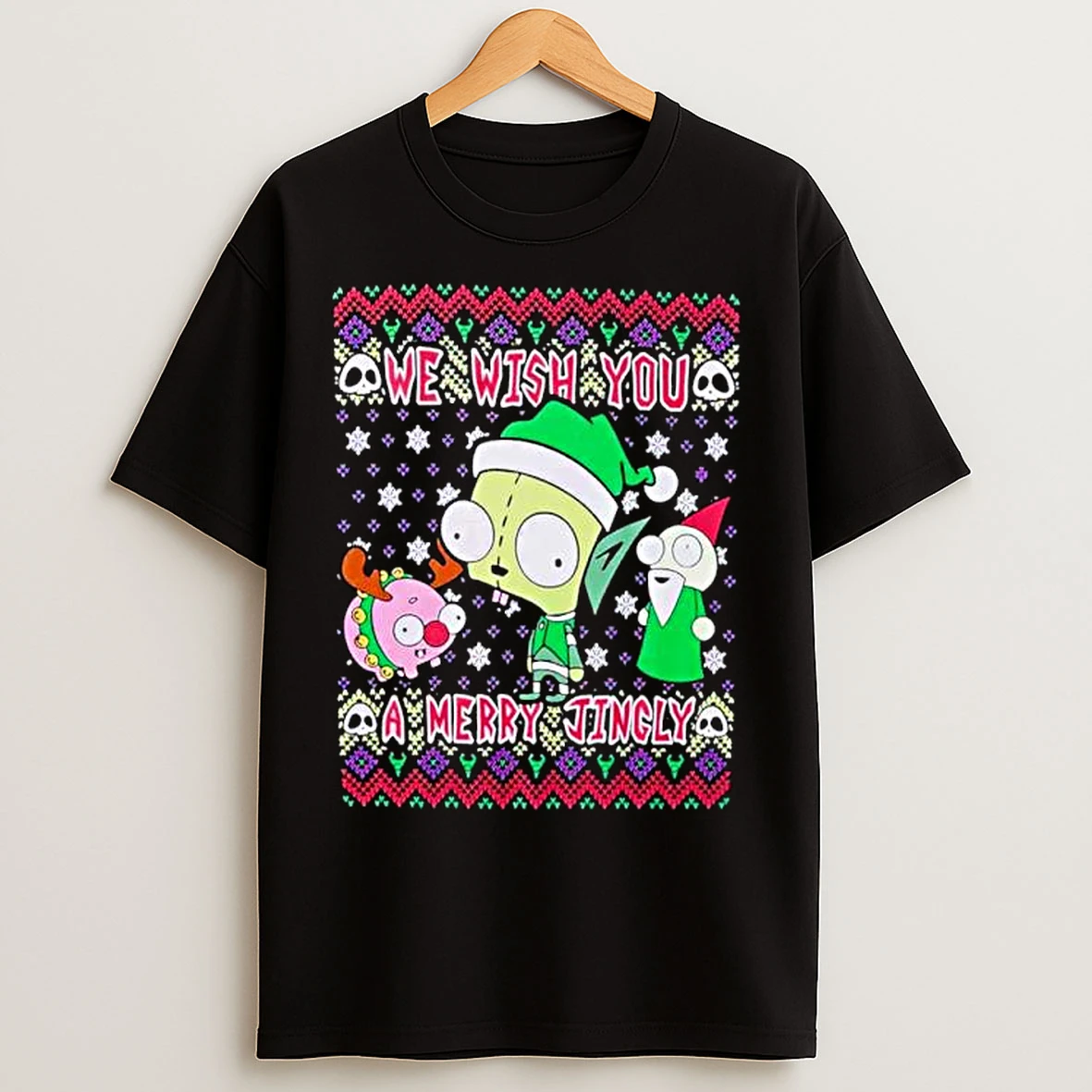 Classic Invader Zim Gir Holiday Ornaments T Shirts