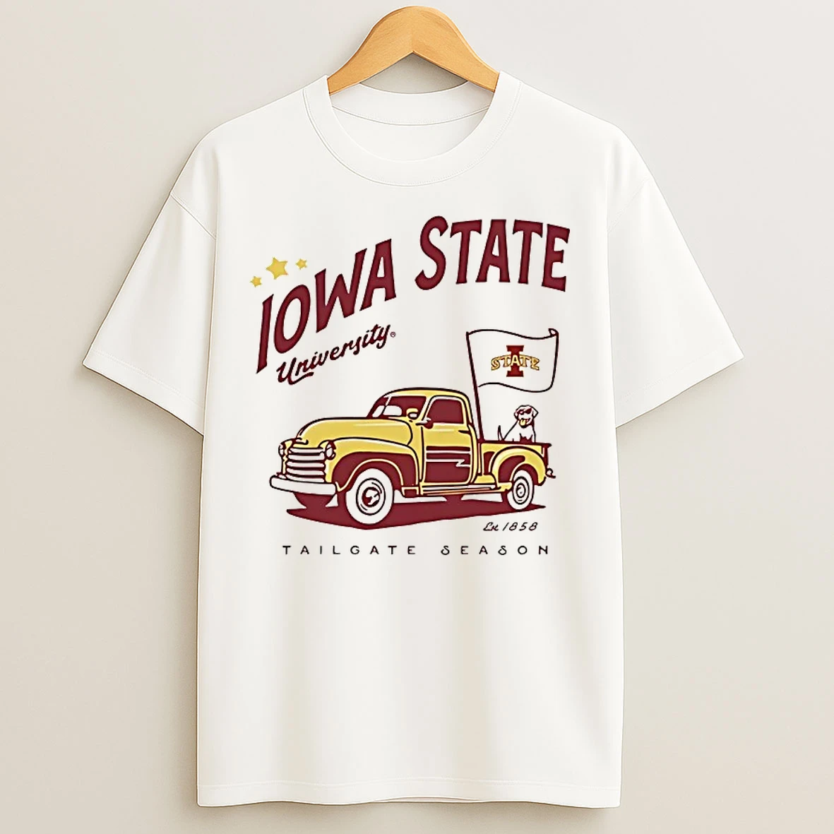 Classic Iowa State Cyclones Tailgate Season T Shirts