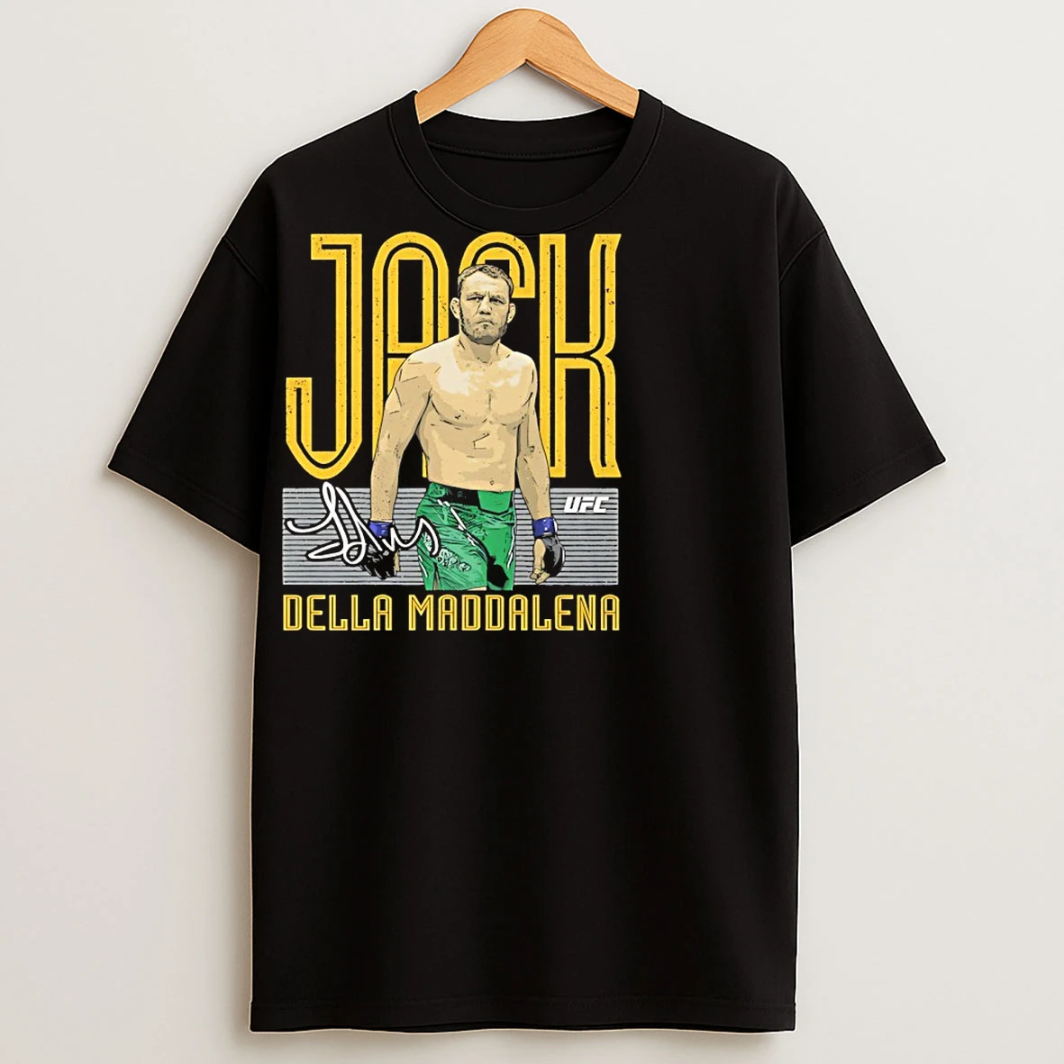 Classic Jack Della Maddalena Ufc Player Signature Graphic T Shirts