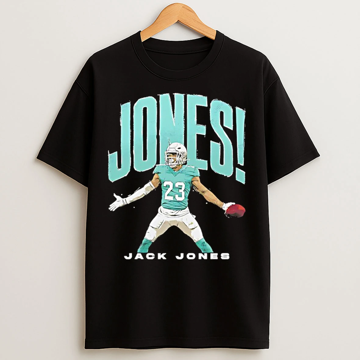 Classic Jack Jones Miami Jones Arc Miami Dolphins Vintage T Shirts