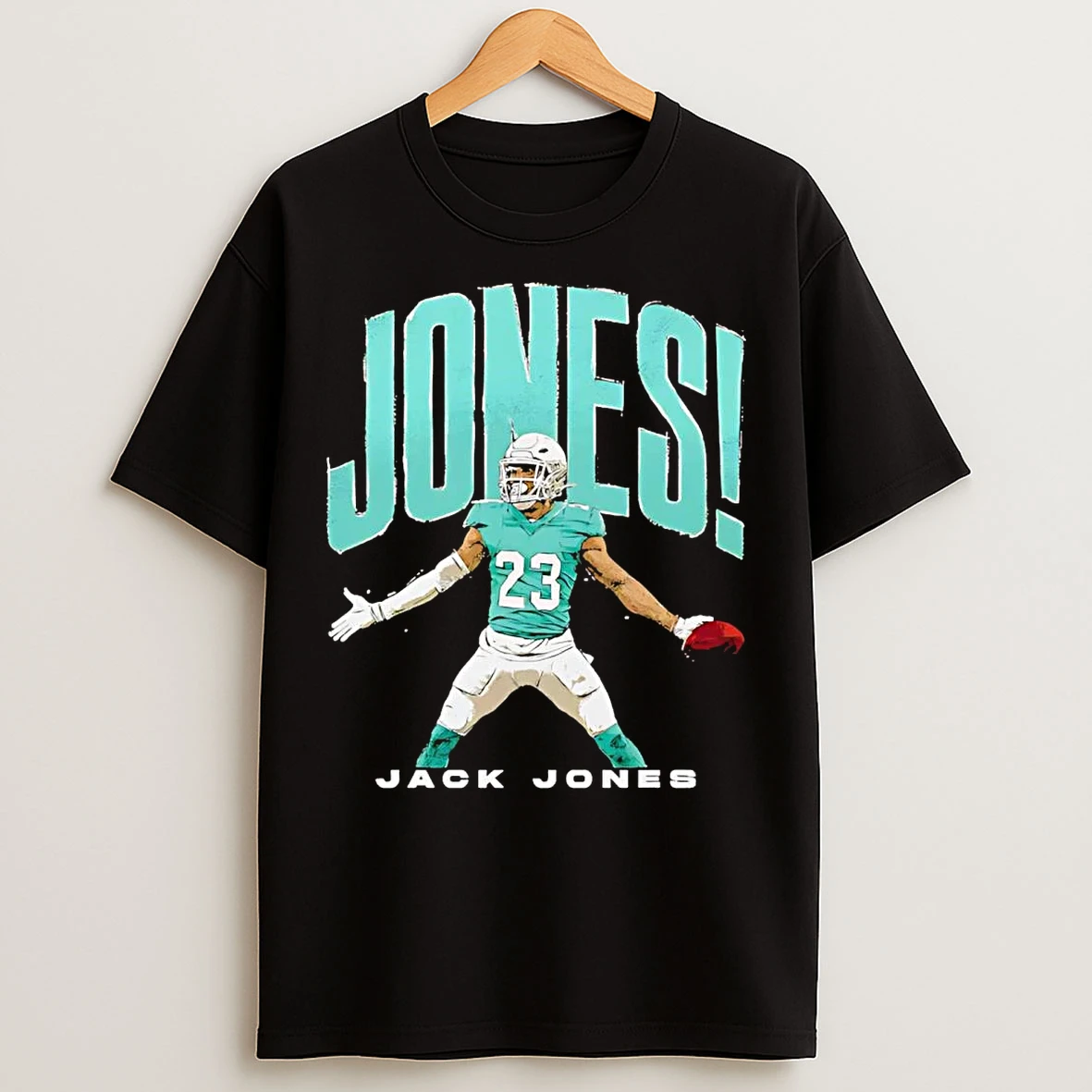 Classic Jack Jones Graphic Miami Dolphins T Shirts