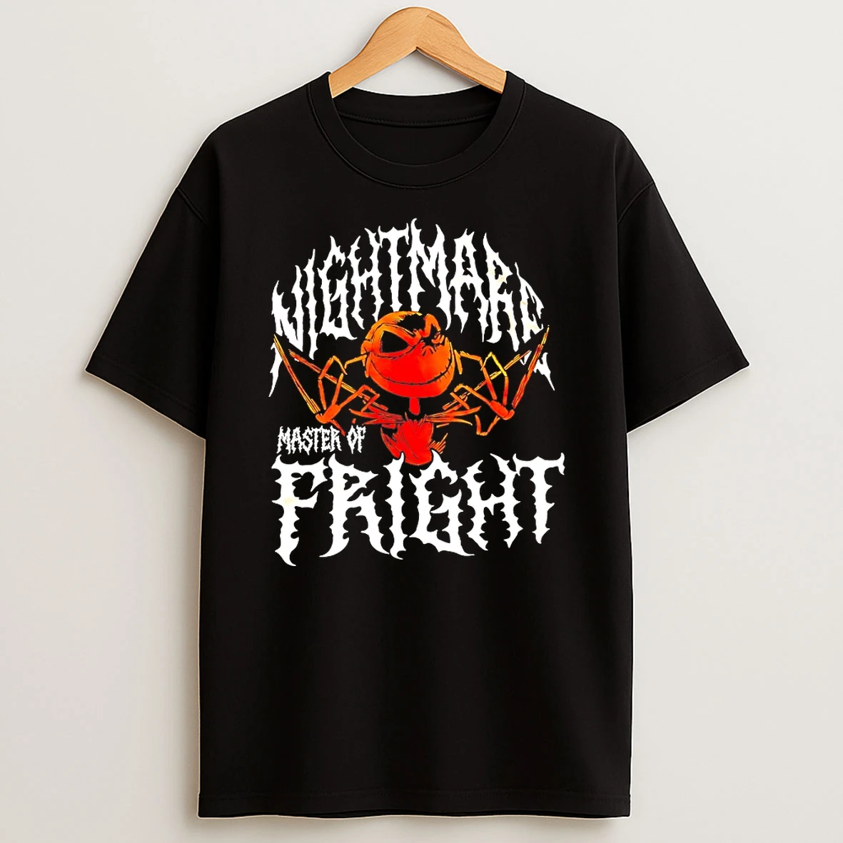 Classic Jack Skellington Nightmare Master Of Fright T Shirts