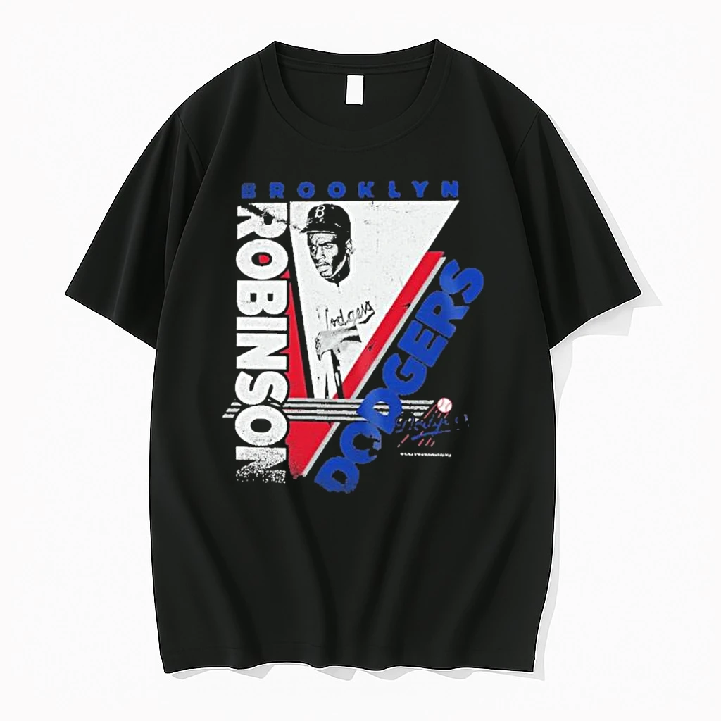 Classic Jackie Robinson Brooklyn Dodgers In The Zone Player T Shirts