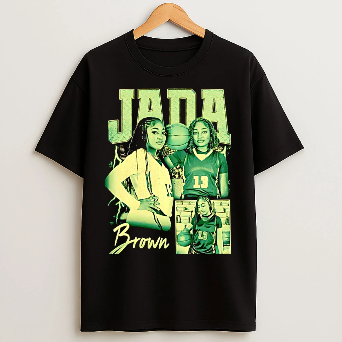 Classic Jada Brown Vanderbilt Commodores Player Collage Christmas T Shirts