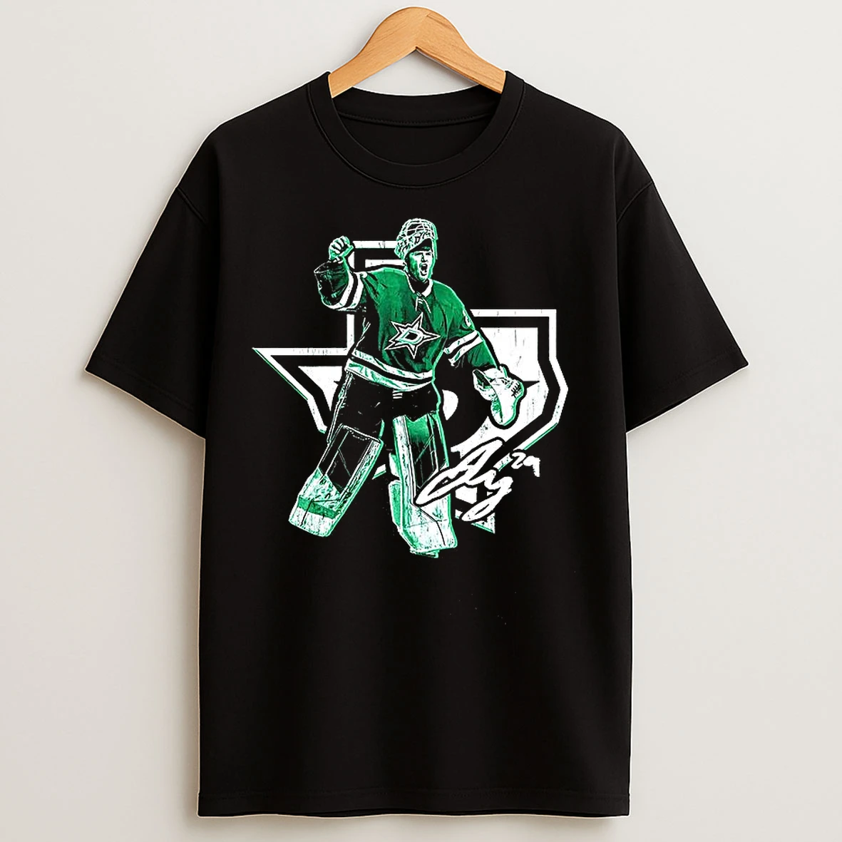 Classic Jake Oettinger Dallas Stars Nhl Texas T Shirts