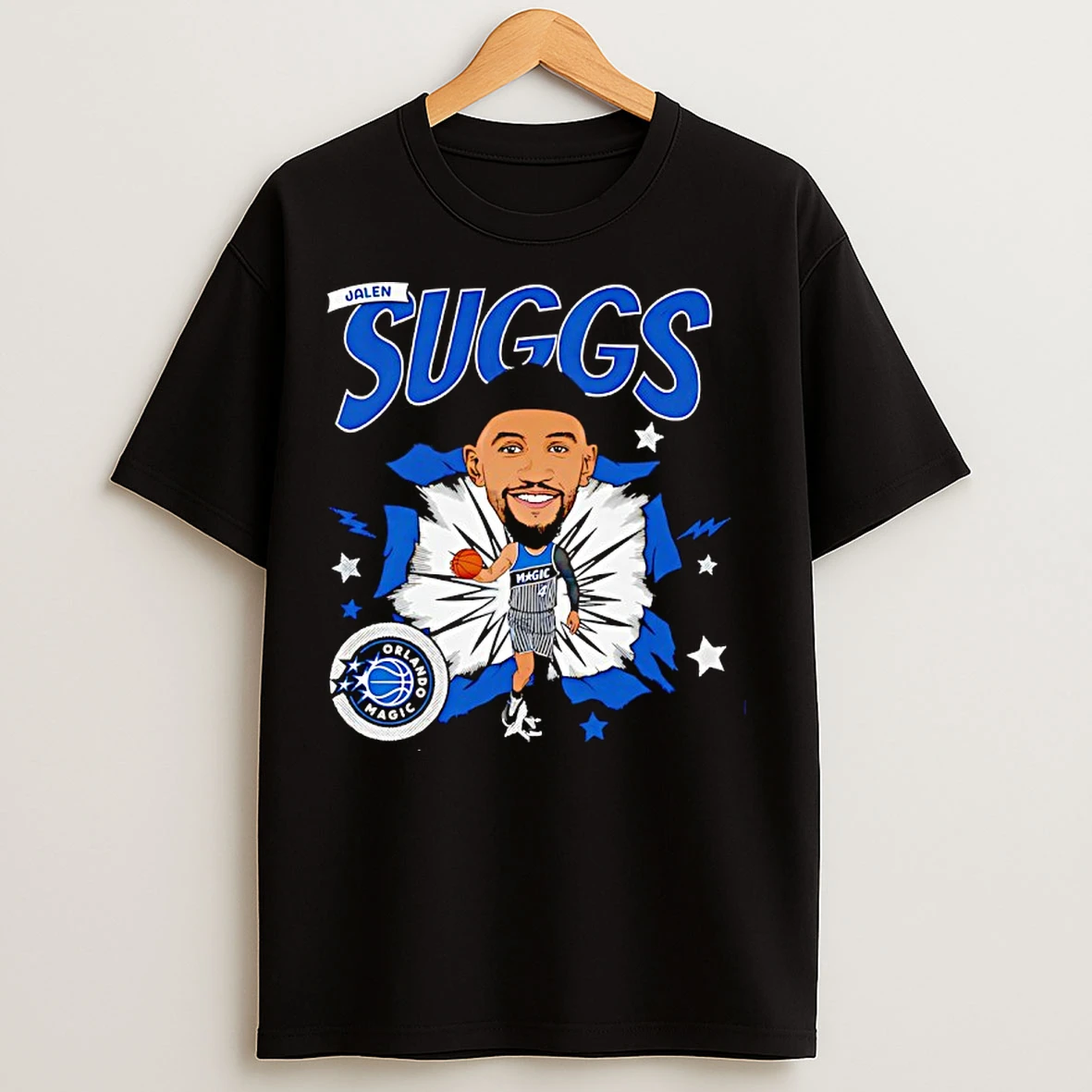Classic Jalen Suggs Orlando Magic Basketball Caricature T Shirts