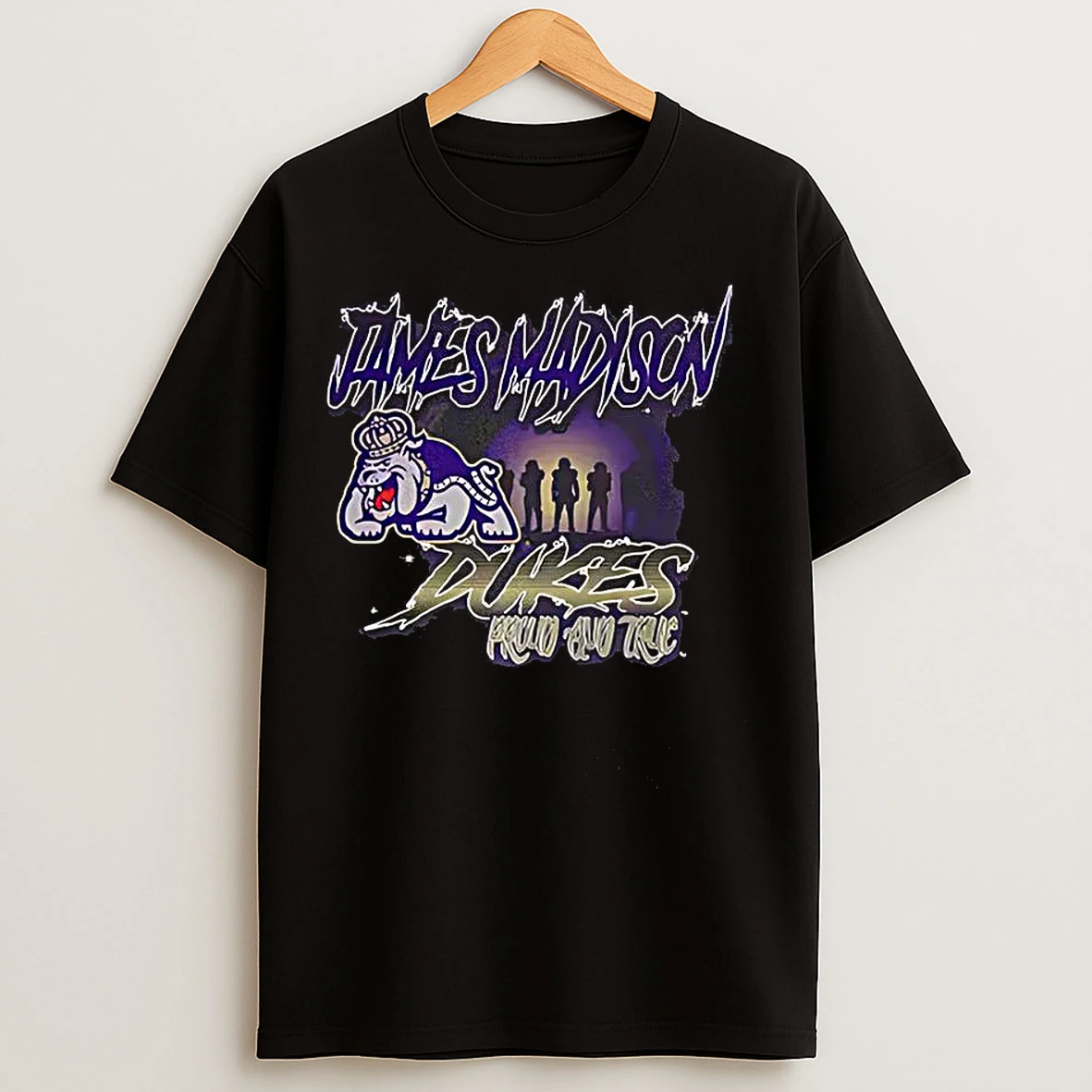 Classic James Madison University Dukes Football Proud And True Mascot T Shirts