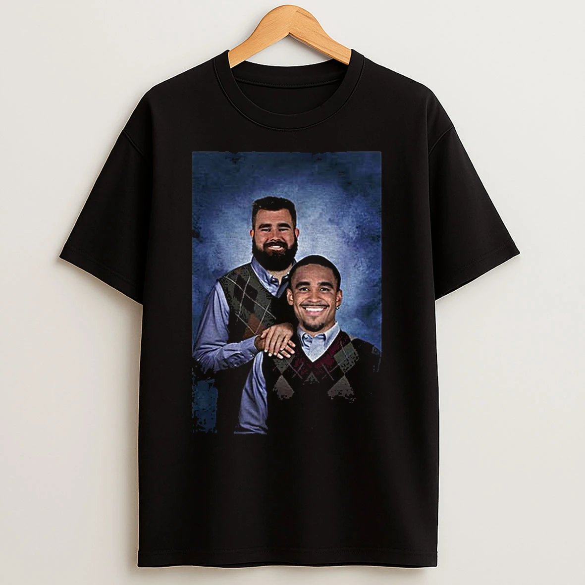 Classic Jason Kelce And Jalen Hurts Philadelphia Football Step Bros Funny T Shirts