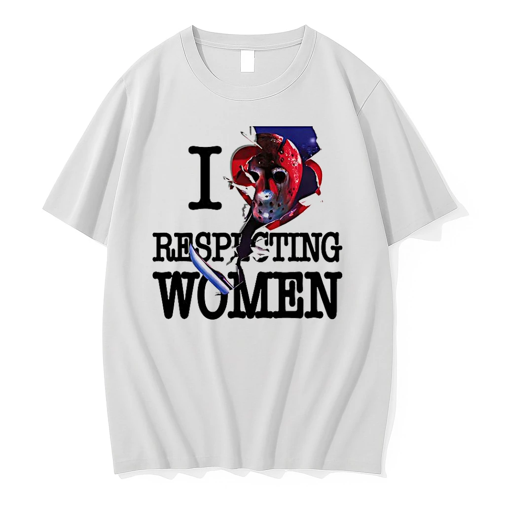 Classic Jason Voorhees I Love Respecting Women Inside Me T Shirts