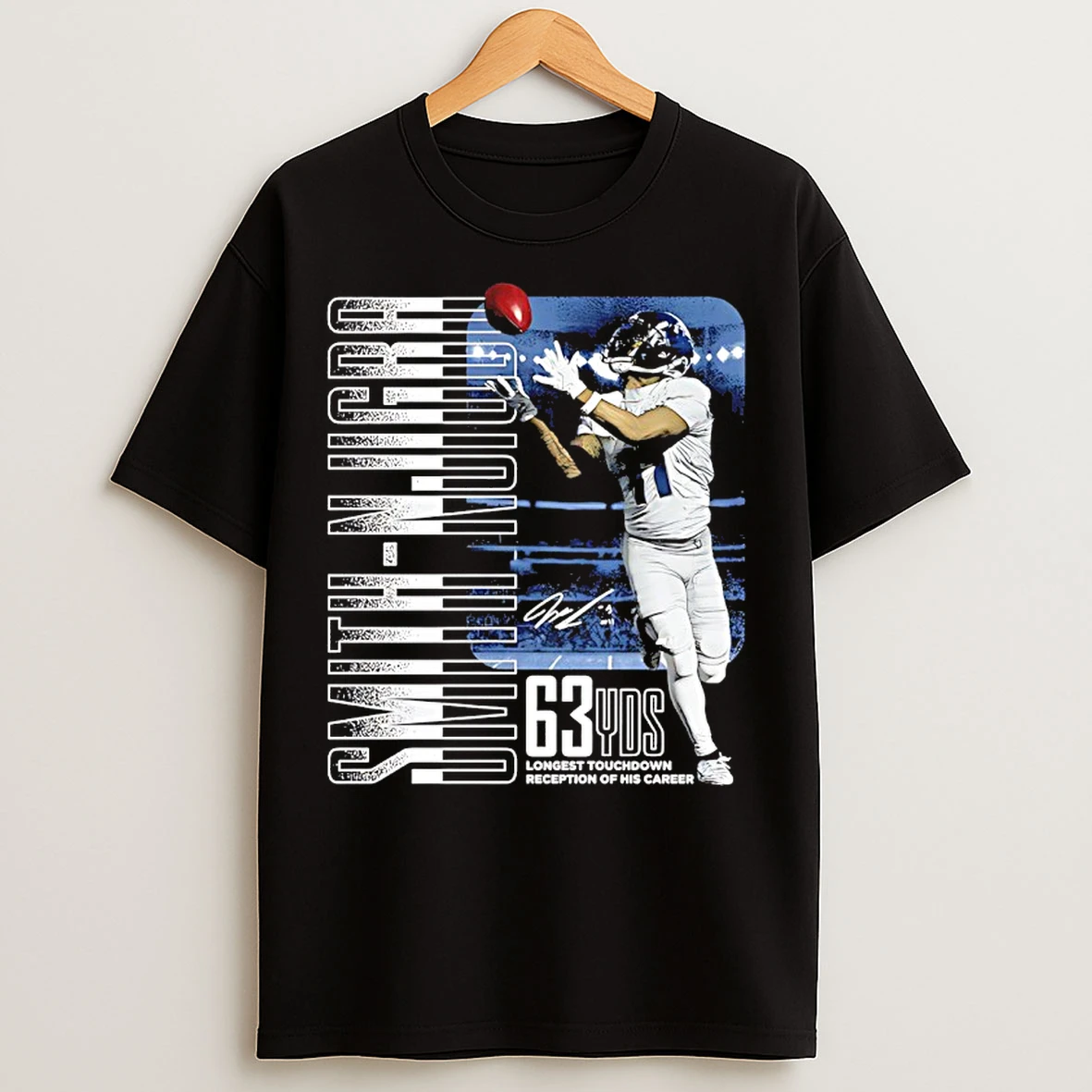 Classic Jaxon Smith Njigba Seattle 63 Yards Longest Touchdown Reception Of His Career Signature T Shirts