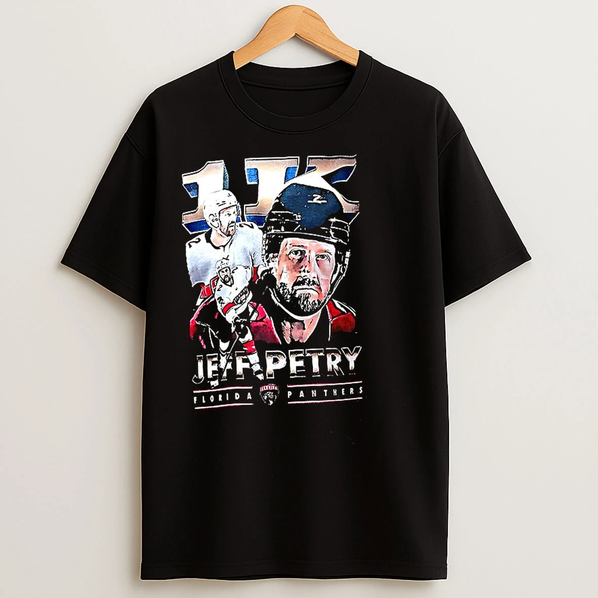 Classic Jeff Petry Florida Panthers 1k Point Game T Shirts