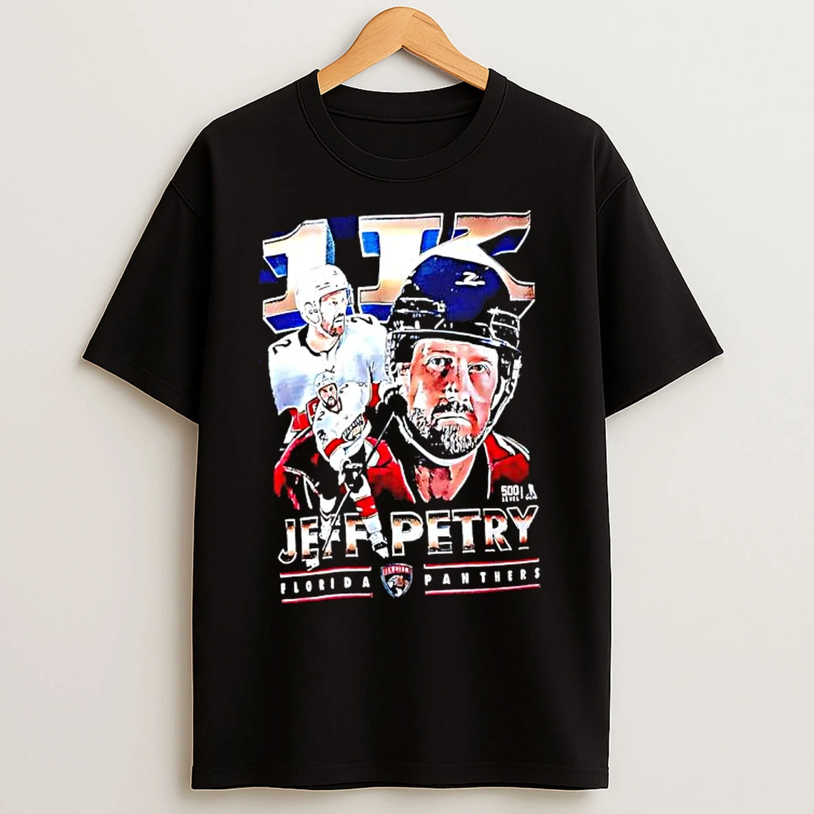 Classic Jeff Petrys 1000 Nhl Games Florida Panthers T Shirts