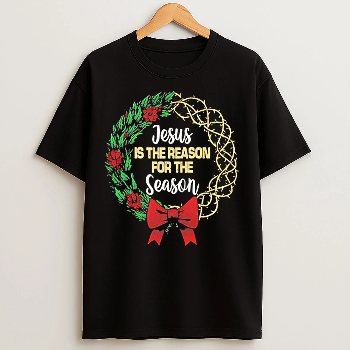 Classic Jesus Is The Reason Christmas T Shirts