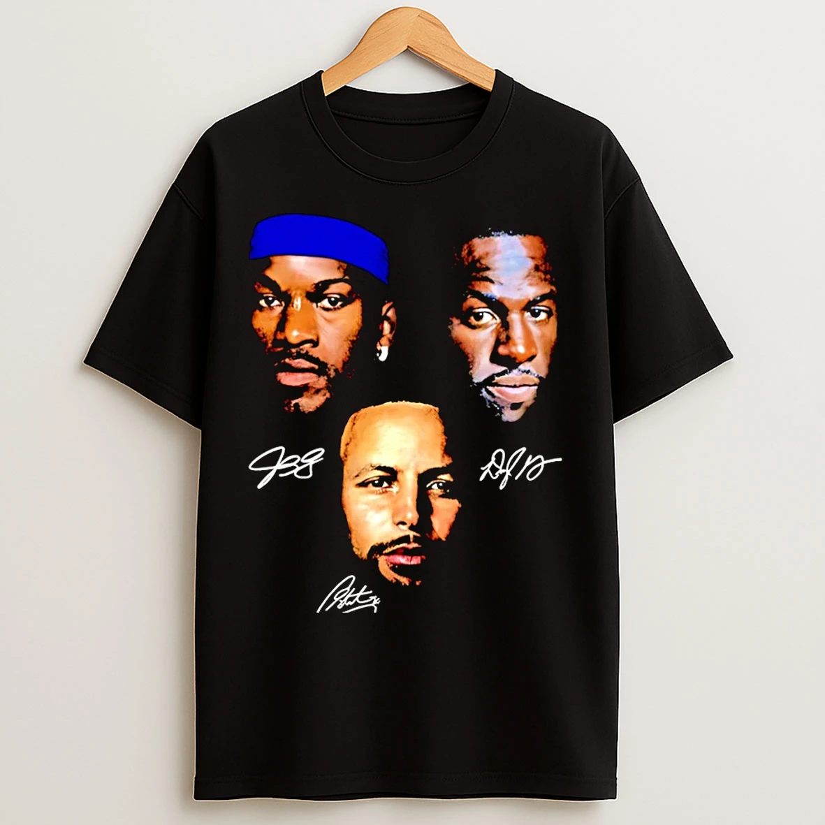 Classic Jimmy Butler Draymond Green Steph Curry Big Head Signature Christmas T Shirts