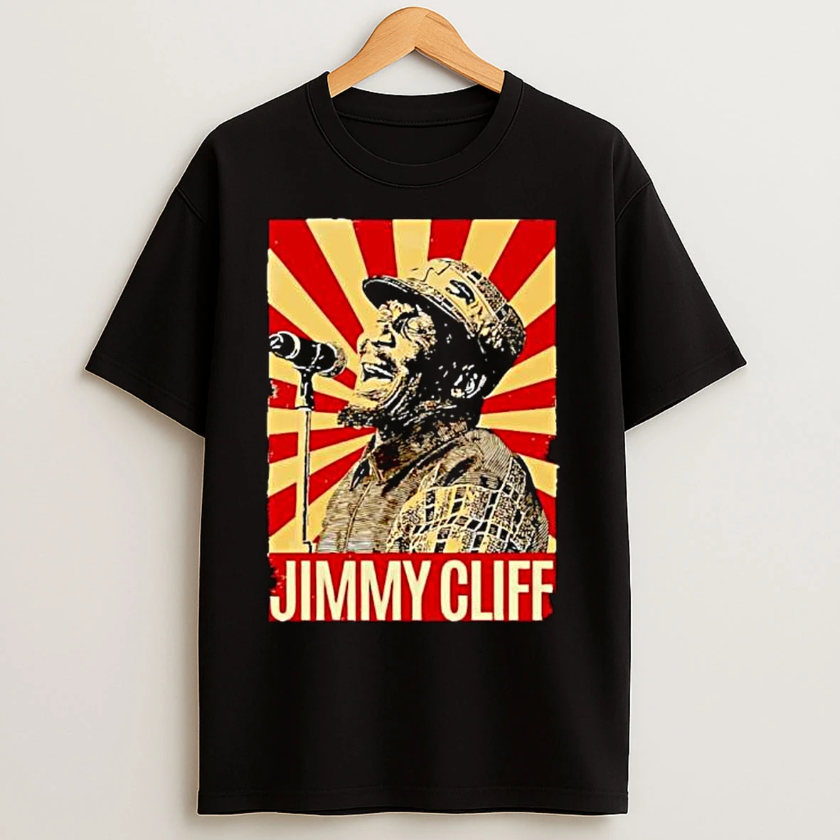 Classic Jimmy Cliff Homage Ornaments T Shirts