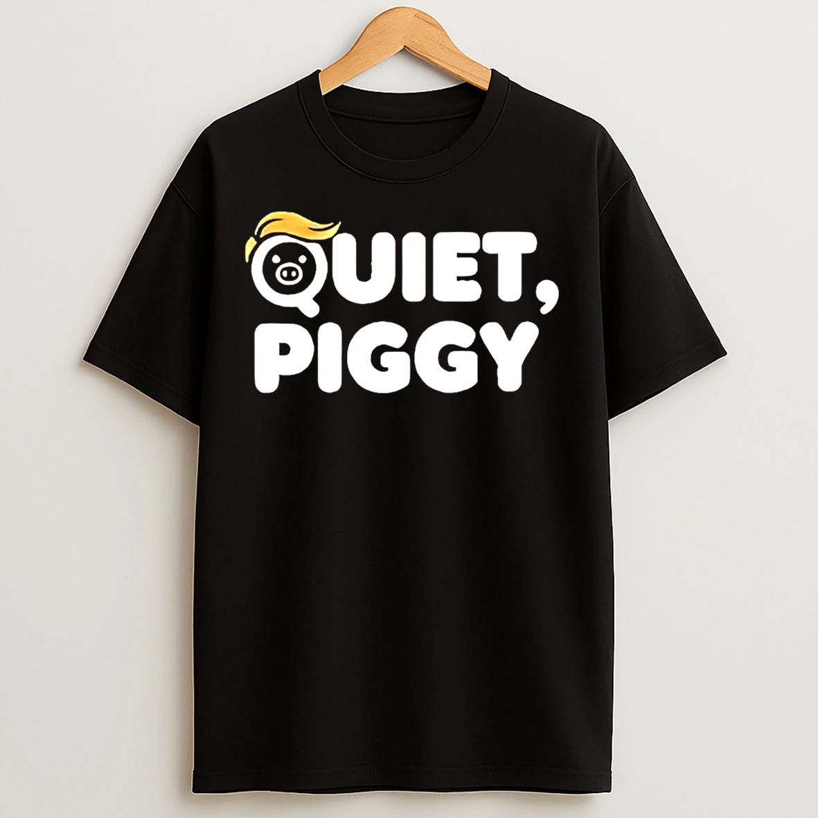 Classic Jimmy Kimmel Quiet Piggy Trump T Shirts