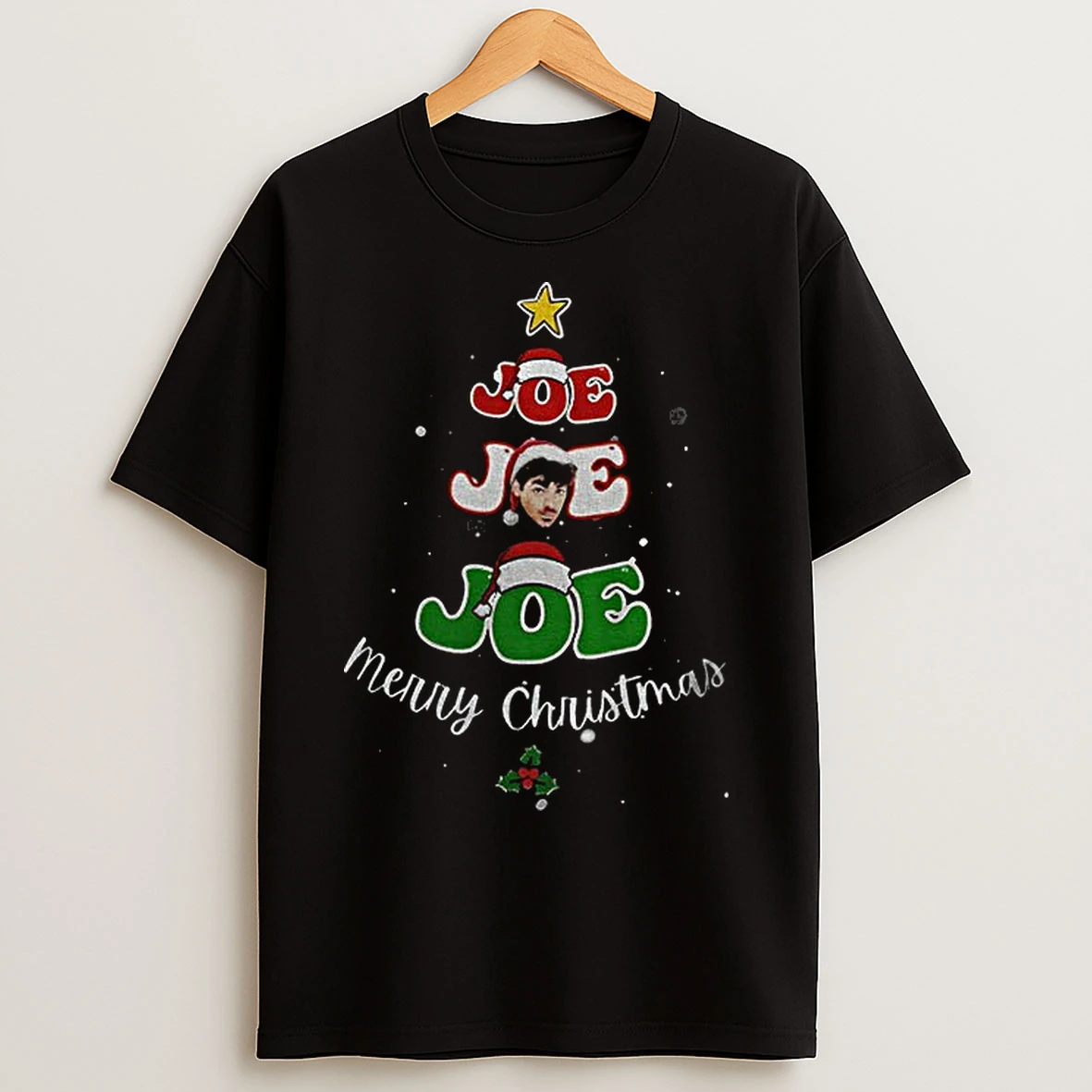 Classic Joe Christmas Tree Jonas Holiday Jonas Brothers Christmas T Shirts