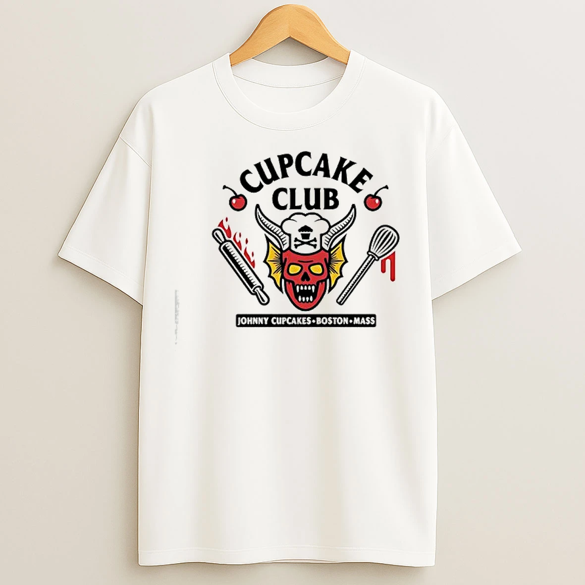 Classic Johnny Cupcakes Club Boston Mass T Shirts