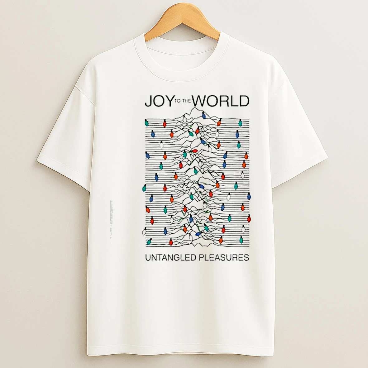Classic Joytot To The World Untangled Pleasures Christmas T Shirts