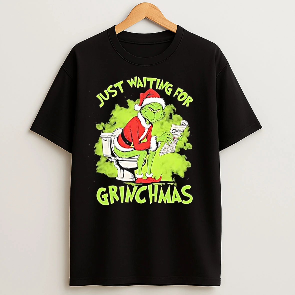Classic Just Waiting For Grinchmas T Shirts