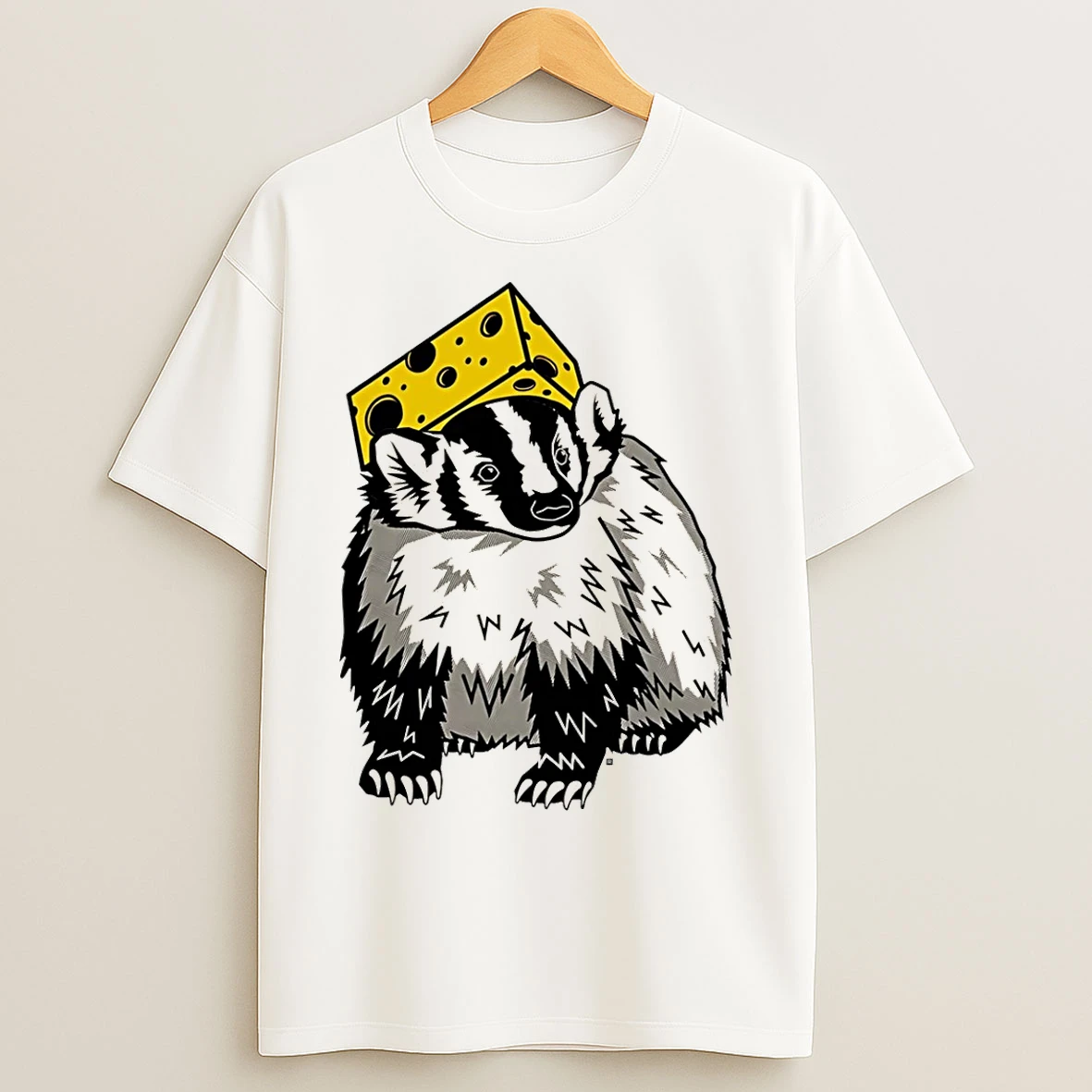 Classic Just A Badger With Some Cheese T Shirts