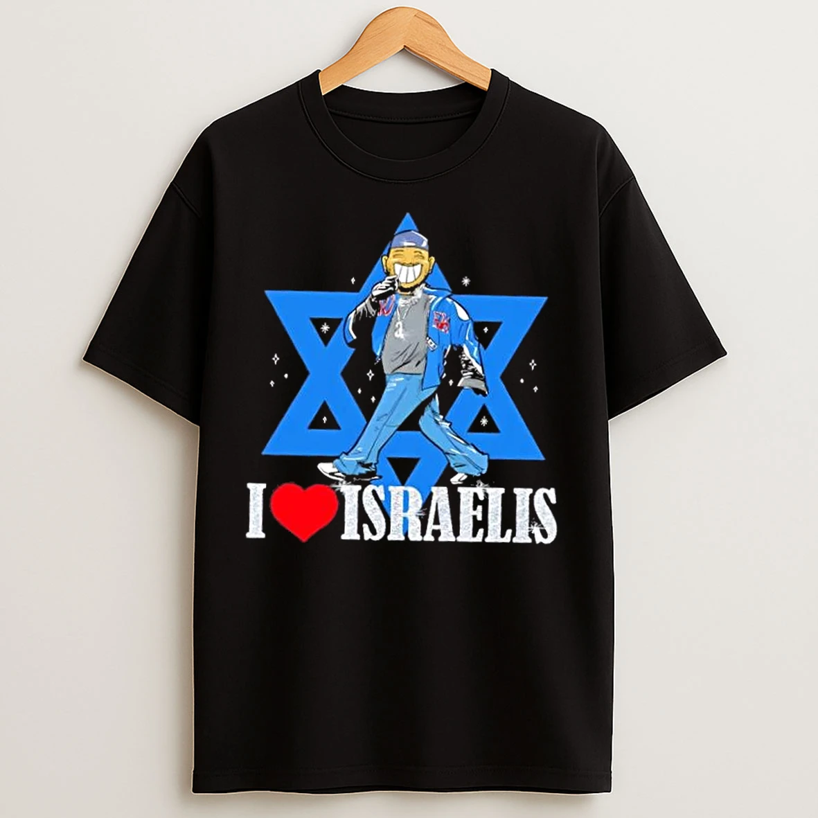 Classic Kendrick Lamar I Love Israelis T Shirts