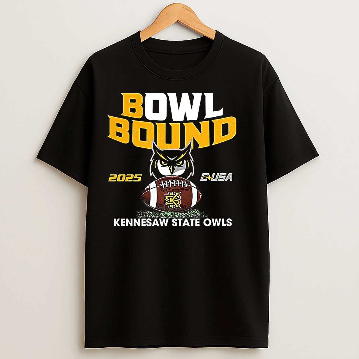 Classic Kennesaw State Owls Bowl Bound 2025 T Shirts