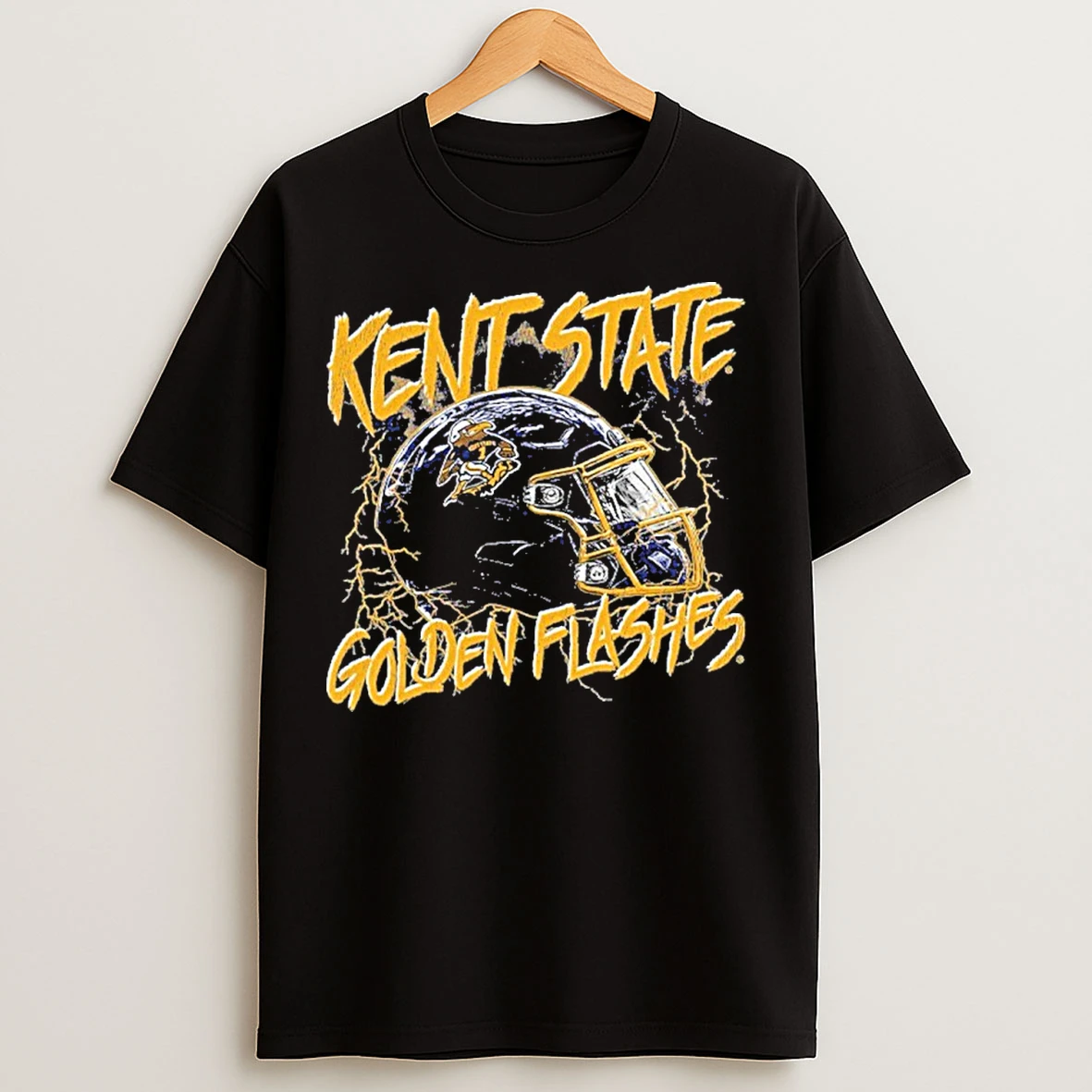 Classic Kent State Ncaa Football Vintage Helmet T Shirts