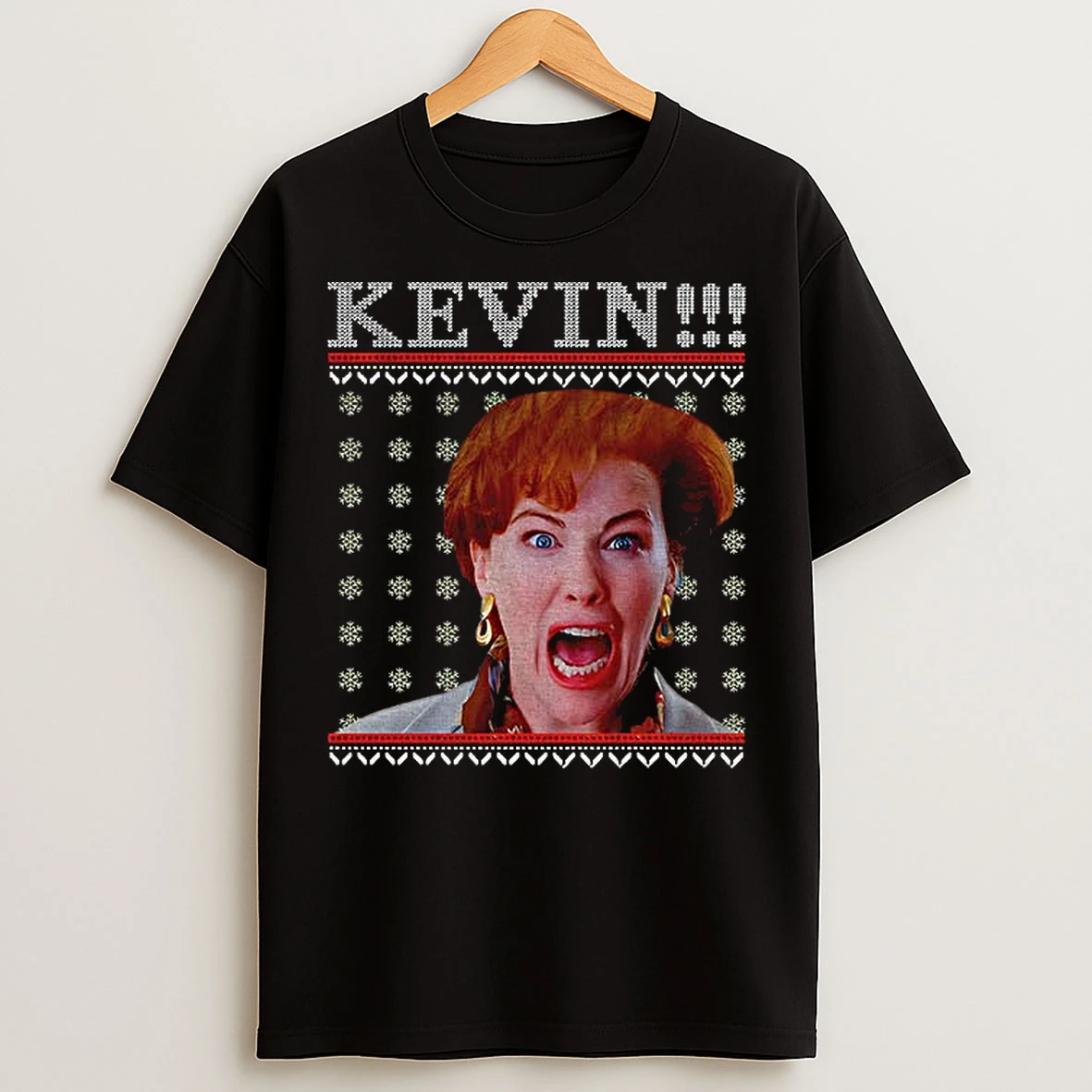 Classic Kevin Home Alone Christmas Meme Funny Movie Ugly T Shirts