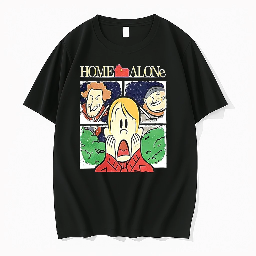 Classic Kevin And Wet Bandits Home Alone Cartoon Christmas T Shirts